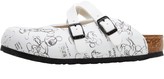 Thumbnail for your product : Birkenstock Kids Dorian Birko-Flor Narrow Fit Sandals Mickey Heritage White