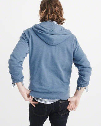 Abercrombie & Fitch Logo Zip-Up Hoodie