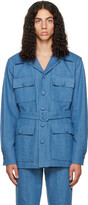 Thumbnail for your product : Tanner Fletcher Blue Kitty Denim Jacket