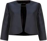 Tara Jarmon Cropped long sleeved sheen bolero jacket