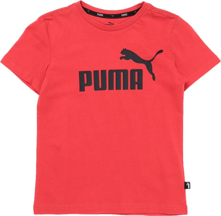 Puma Boy\'s Splatter Print Logo Tee - ShopStyle