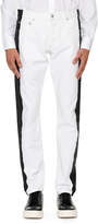 Thumbnail for your product : Alexander McQueen Side-Striped Slim-Straight Jeans