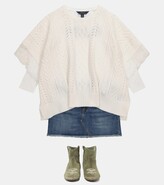 Thumbnail for your product : Polo Ralph Lauren Kids Cable-knit poncho