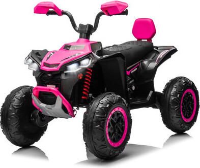 Anrli 24V 2-Seater Kids Ride on Toy, 4×200W Motors, 9AH Battery Powered Electric 4-Wheeler ATV