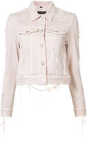 Thumbnail for your product : J Brand distressed Harlow denim jacket