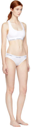 Calvin Klein Underwear White Modern Cotton Bralette