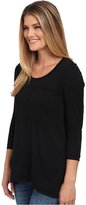 Thumbnail for your product : Mod-o-doc Classic Jersey 3/4 Sleeve Seamed Scoopneck Tee