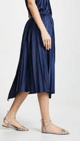 Thumbnail for your product : Vince Mixed Pleat Skirt