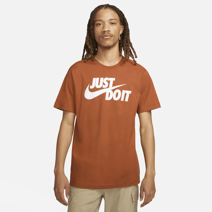 Nike Men's Sportswear JDI T-Shirt in Brown - ShopStyle