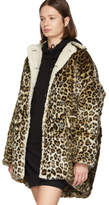 Thumbnail for your product : R 13 Brown Leopard Hunting Coat