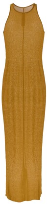 Rick Owens Ribbed-knit midi dress