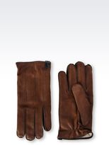 Thumbnail for your product : Giorgio Armani Nubuck Glove