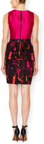Thumbnail for your product : Shoshanna Zolie Peplum Printed Cotton Dress