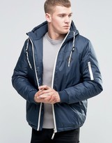 Thumbnail for your product : Blend of America Blend Hooded Parka Jacket Blue Nights