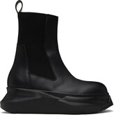 Thumbnail for your product : Rick Owens Black Beatle Abstract Boots