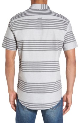 Quiksilver Men's Srut Box Stripe Woven Shirt