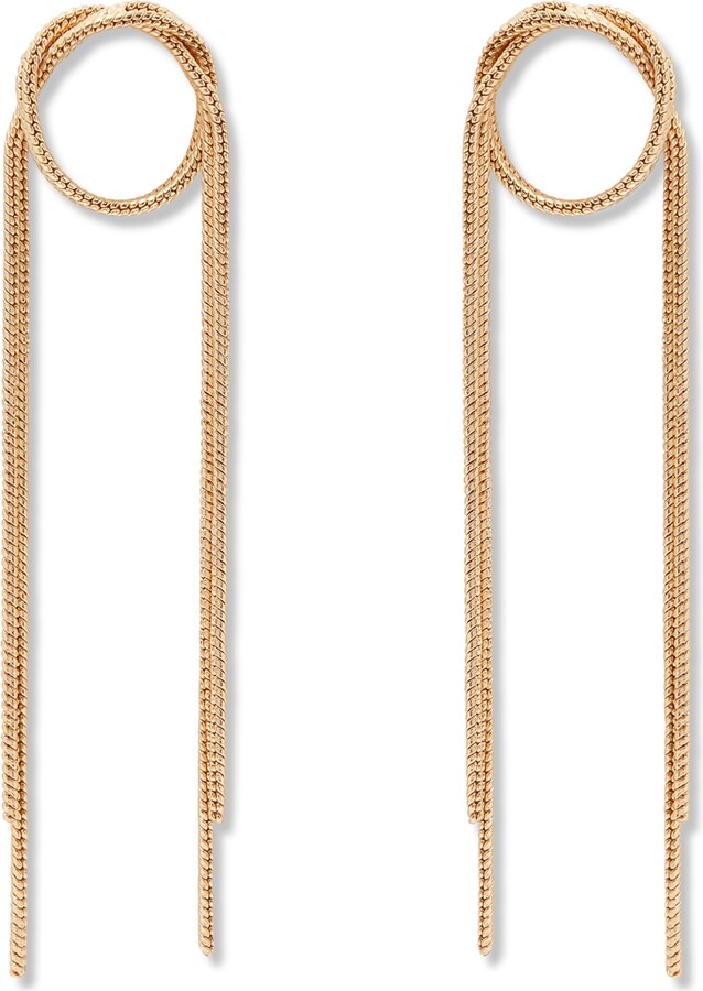 brook & york Gold Plated Shea Earrings