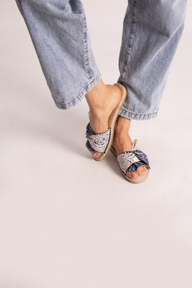 Manebi Blue Women's Sandals | Shop the world's largest collection 