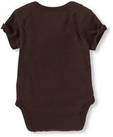 Thumbnail for your product : Children's Place Baby Boys Short Sleeve Football Little Talker Bodysuit