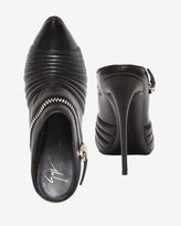 Thumbnail for your product : Giuseppe Zanotti Quilted Moto Stiletto Slide