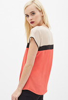 Thumbnail for your product : Forever 21 Colorblocked Woven Top
