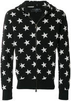 Thumbnail for your product : Hydrogen star print zipped hoodie