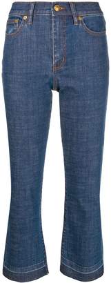 Tory Burch cropped flared jeans