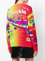 Thumbnail for your product : Moschino Freckles box cartoon sweater