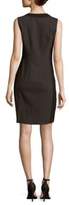 Thumbnail for your product : T Tahari Sleeveless Front Zip Dress