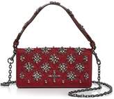 Thumbnail for your product : Tory Burch Cleo Embellished Fold-Over Satin Clutch