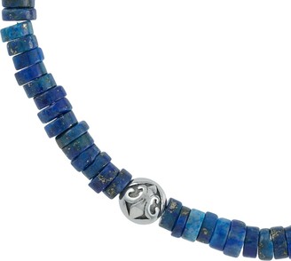 Nialaya Jewelry Lapis Lazuli Beaded Bracelet