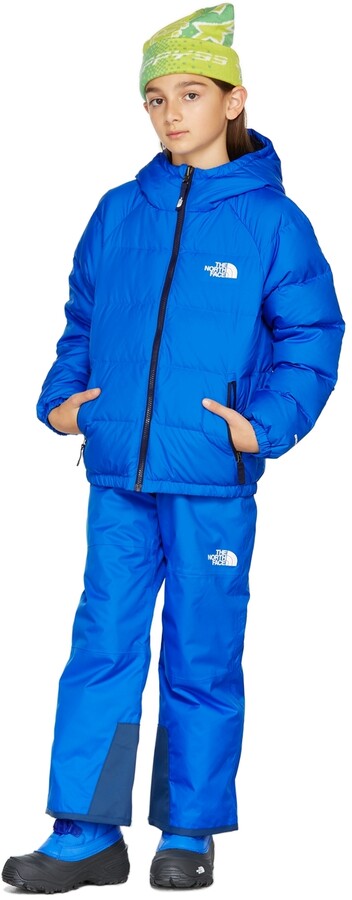 The North Face Kids Kids Reversible Blue Down Hyalite Jacket ...