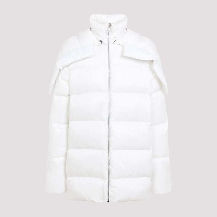 Moncler + Rick Owens Mu02d1c02 Hooded Cyclopic Coat