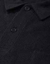 Thumbnail for your product : Sunspel Long Sleeve Riviera Polo Black