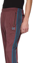Thumbnail for your product : Needles Burgundy Narrow Track Pants