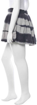 Kelly Wearstler Tie-Dye Silk Mini Skirt