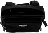 Thumbnail for your product : Prada Black Nylon Harness Backpack