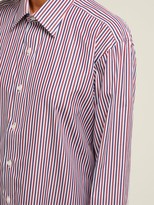 Thumbnail for your product : Emma Willis Striped Cotton Shirt - Red Navy