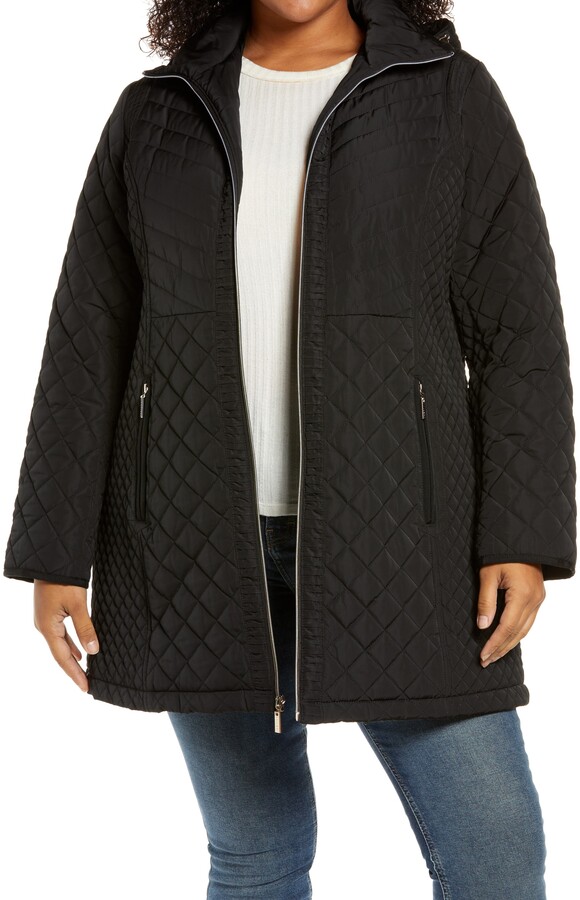 gallery plus size coat
