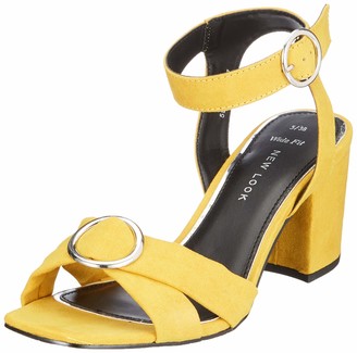 new look yellow shoes