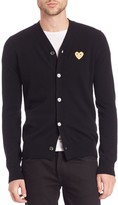 Thumbnail for your product : Comme des Garcons Heart Logo Cardigan