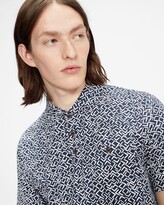 Thumbnail for your product : Ted Baker SS Small Scale Printed Polo