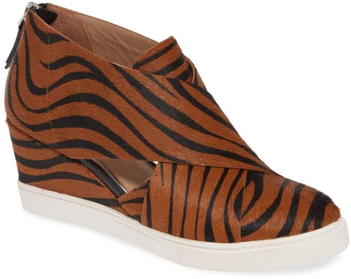 linea paolo faith wedge sneaker