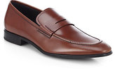 Thumbnail for your product : Ferragamo Rocco Leather Penny Loafers