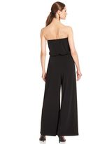 Thumbnail for your product : Connected Strapless Wide-Leg Jumpsuit