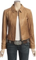 Thumbnail for your product : Scully Leather Zip Front Jacket (For Women)