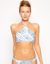 Thumbnail for your product : Motel Summer Halter Venus Bikini Top - Venus