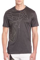 Thumbnail for your product : Versace Studded Medusa Star T-Shirt
