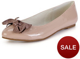 Thumbnail for your product : Free Spirit 19533 Freespirit Girls Jicelle Point Bow Ballerina Slip On Shoes