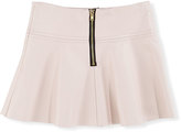 Thumbnail for your product : Milly Minis Emmy Faux-Leather Flare Skirt, Blush